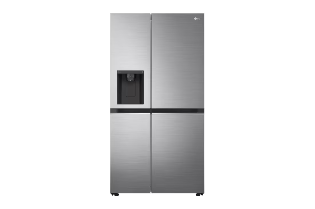 LG Side by Side 661L Refrigerator, UVnano™, LINEARCooling™, ThinQ™ in Silver color